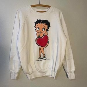 Vintage betty boop crewneck